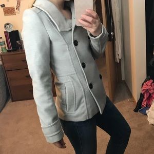 Light Grey Peacoat!